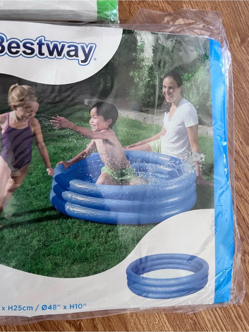 Bestway Inflatable Kids Pool - Blue